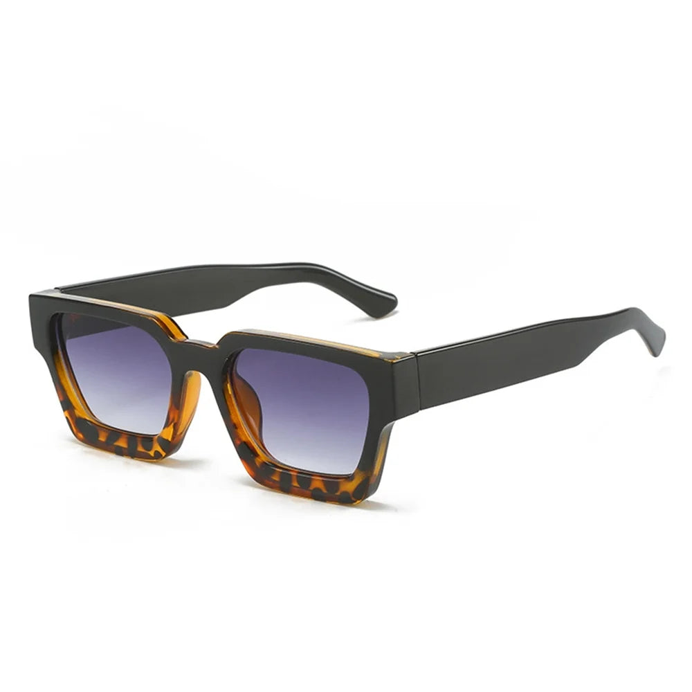 KLASSNUM Men Square Frame Sunglasses 2026 Luxury Brand Designer Sun Glasses Retro Trendy Shades UV400 Unisex Women Glasses New