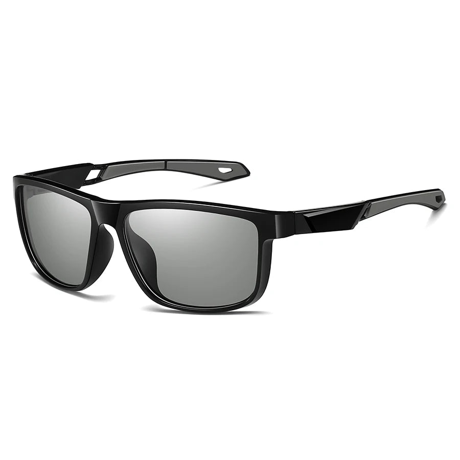Photochromic Polarized Sports Vintage Sunglasses Men Women Fishing Cycling Driving Mountaineering Chameleon Sun Glasses