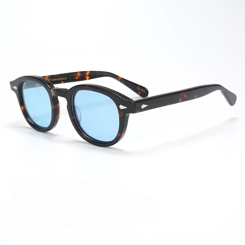 Johnny Depp Sunglasses Men Women Polarized Lemtosh Style Sun Glasses Brand Vintage Acetate Frame For Male Eyeglasses Eyewear
