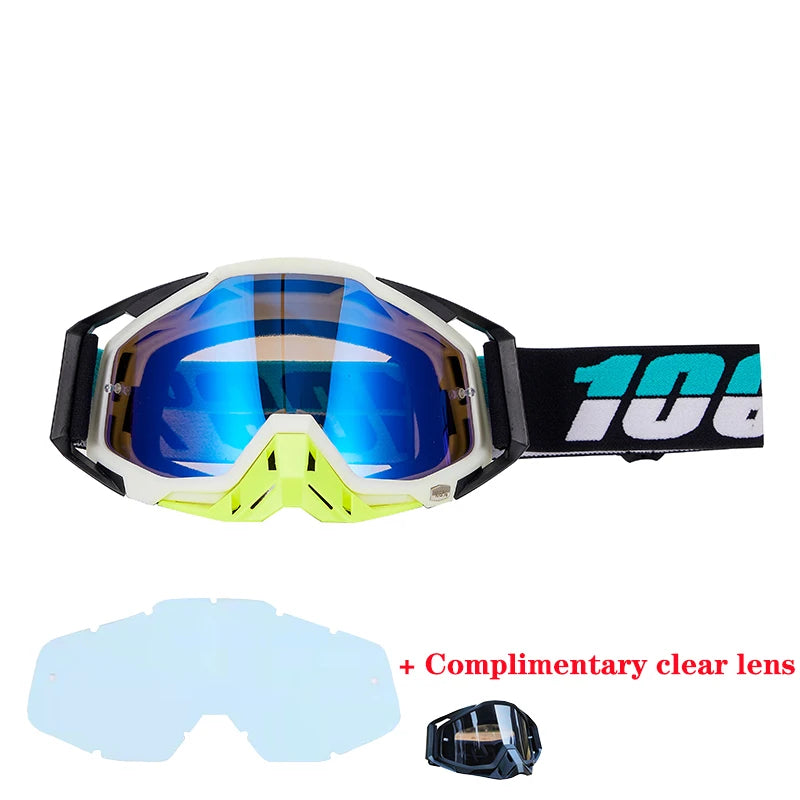 Lunettes de course de motocross pour hommes, lunettes de moto, lunettes de cyclisme, nouveau,