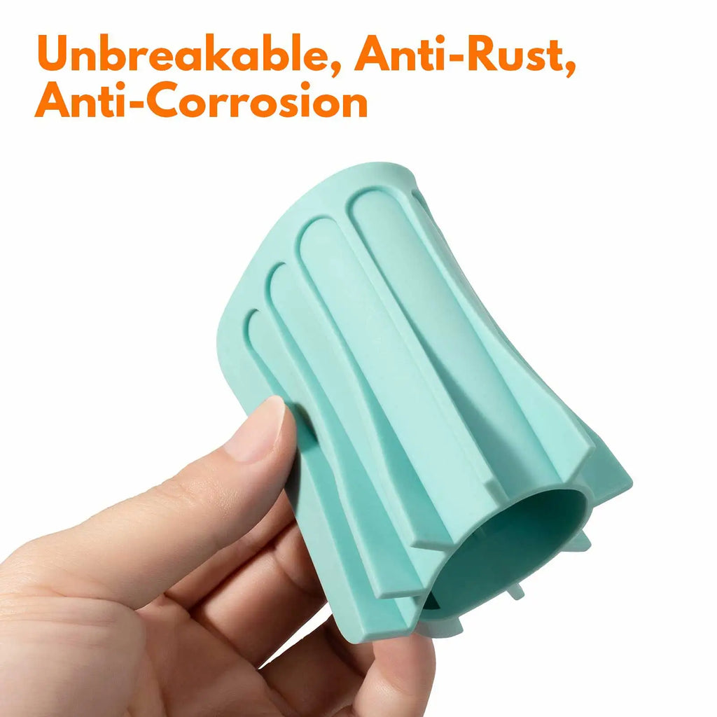 Porte-savon silicone antidérapant avec égouttoir