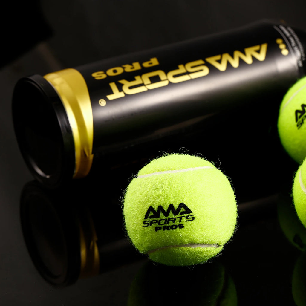 Padel Balls Pack of 3-Durable Tournament Grade Padel Balls - Optimal Bounce Padel Balls for Professional and Amateur Players