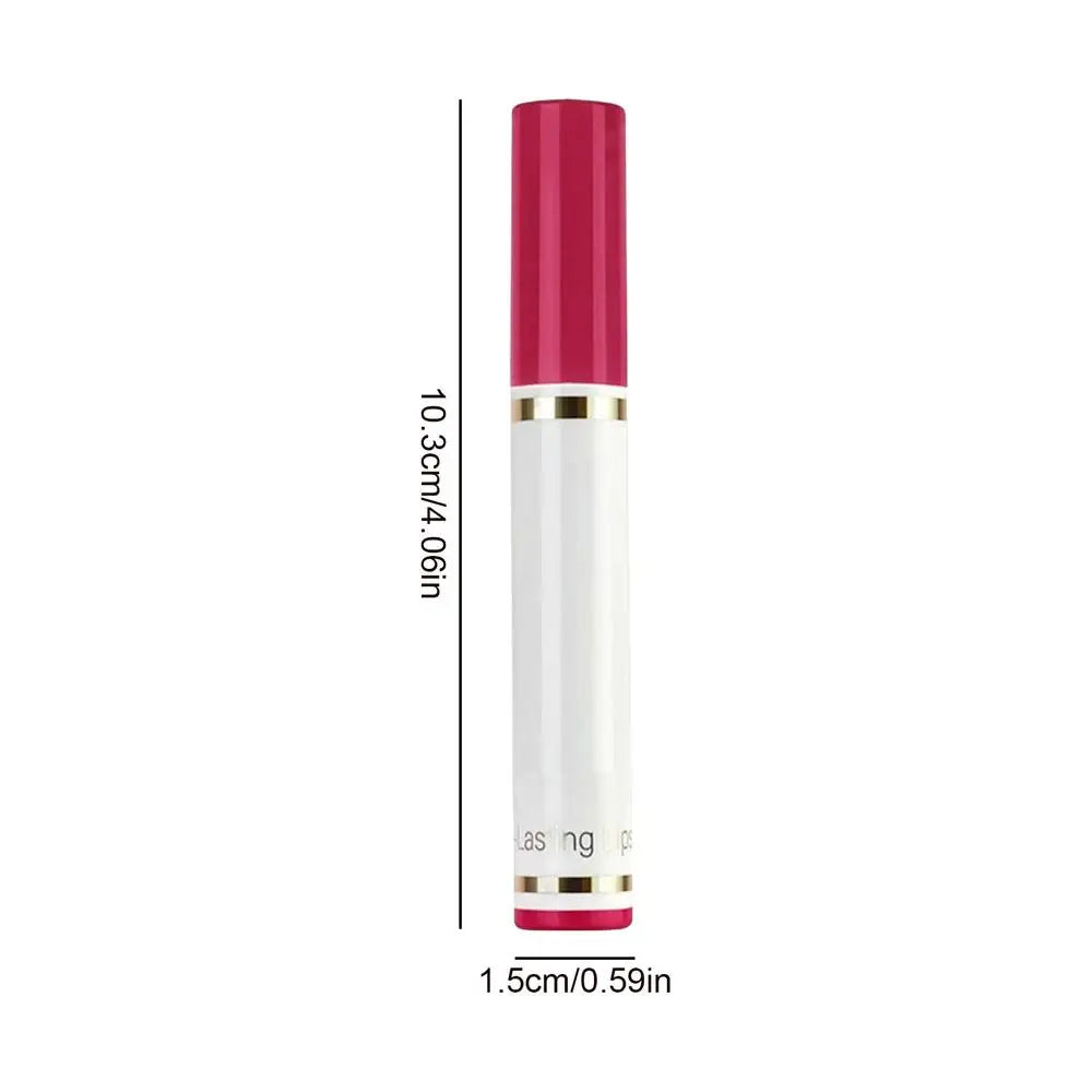 Crayon à lèvres mat 6 couleurs, longue tenue et waterproof, marqueur teinté pour lèvres