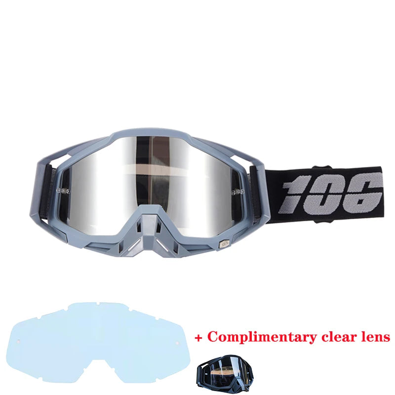 Lunettes de course de motocross pour hommes, lunettes de moto, lunettes de cyclisme, nouveau,