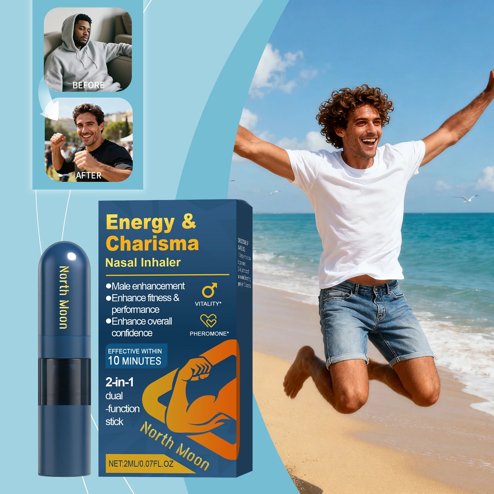 nasal pour hommes, doux, nourrissant, rafraîchissant et confortable, soin corporel quotidien, bâtonnet nasal pour garçons-k5*m