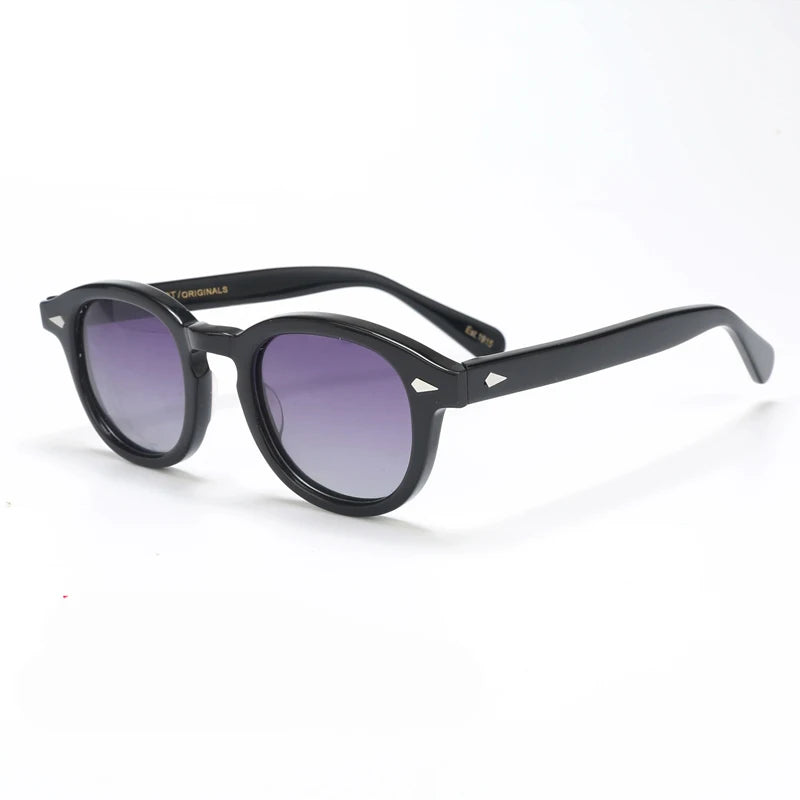 Johnny Depp Sunglasses Men Women Polarized Lemtosh Style Sun Glasses Brand Vintage Acetate Frame For Male Eyeglasses Eyewear