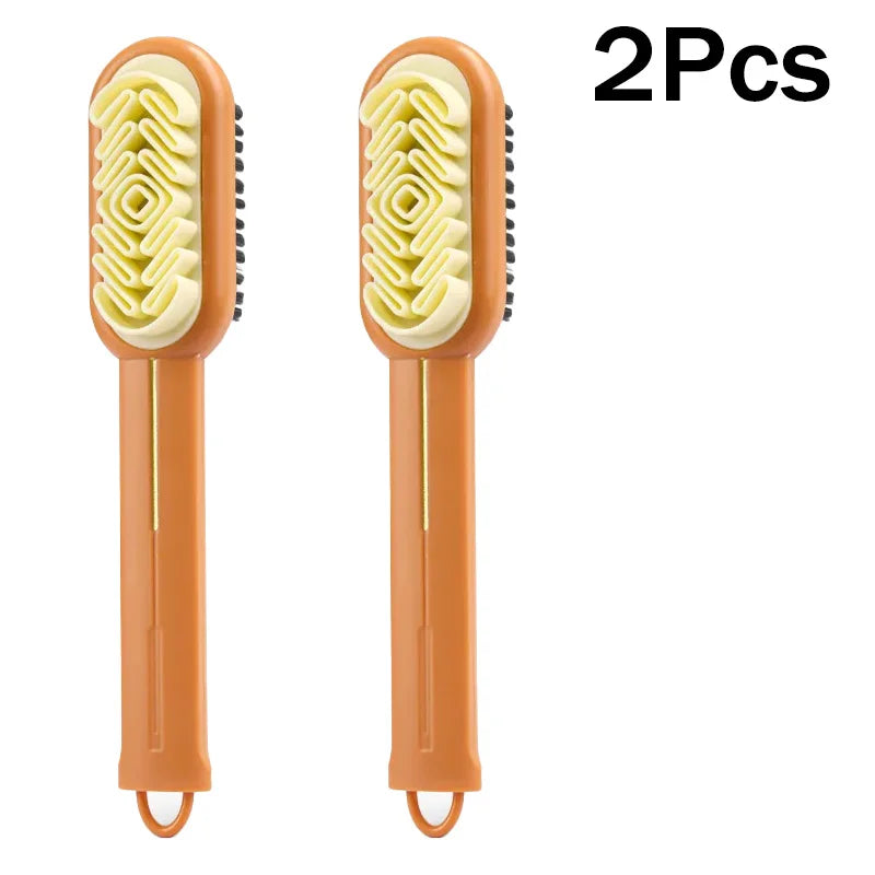 New Brush and Rubber Polish Eraser - Suede Multifunctional 2-in-1 Suede Shoe Nubuck Cleaning and Cleaner Tool for Shoes
