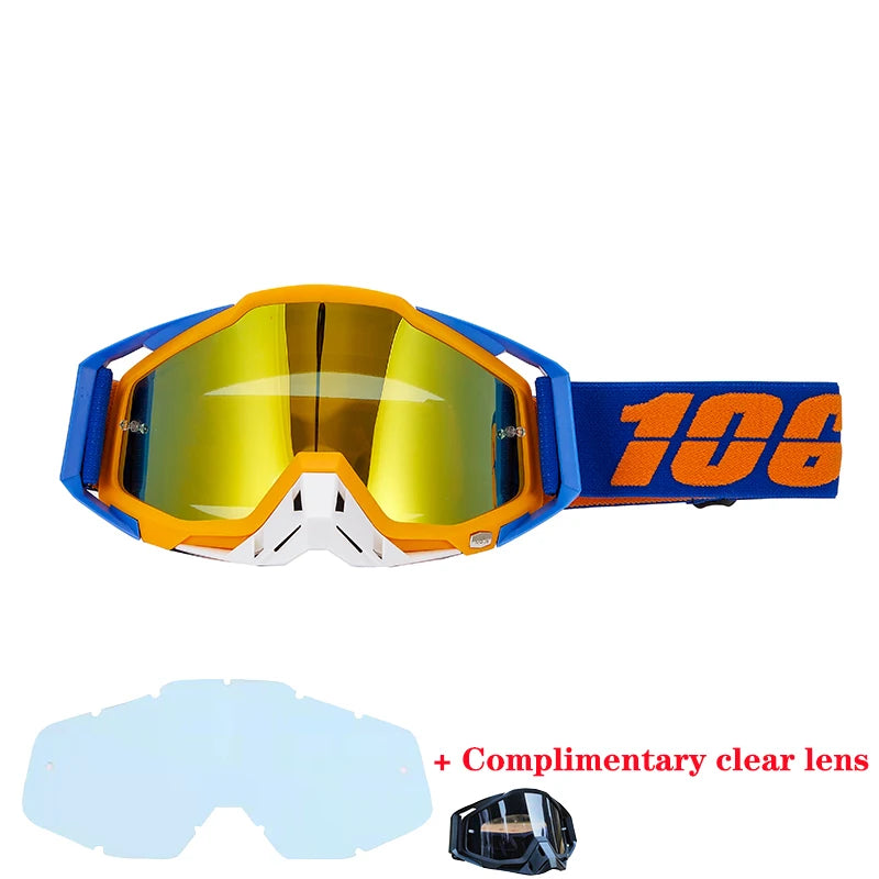 Lunettes de course de motocross pour hommes, lunettes de moto, lunettes de cyclisme, nouveau,