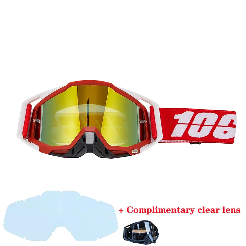 Lunettes de course de motocross pour hommes, lunettes de moto, lunettes de cyclisme, nouveau,