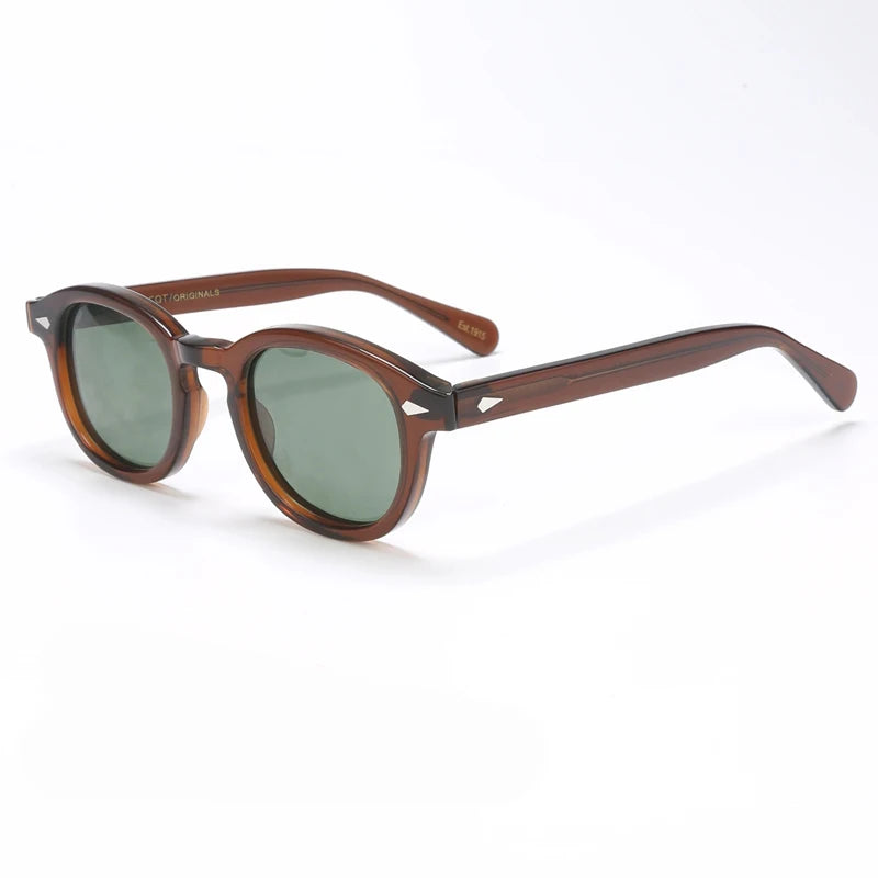 Johnny Depp Sunglasses Men Women Polarized Lemtosh Style Sun Glasses Brand Vintage Acetate Frame For Male Eyeglasses Eyewear
