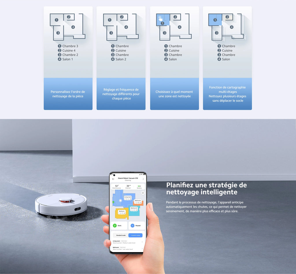 [Official] Xiaomi Robot Vacuum X10 EU | Quick dust recovery quick calculation powerful cleaning