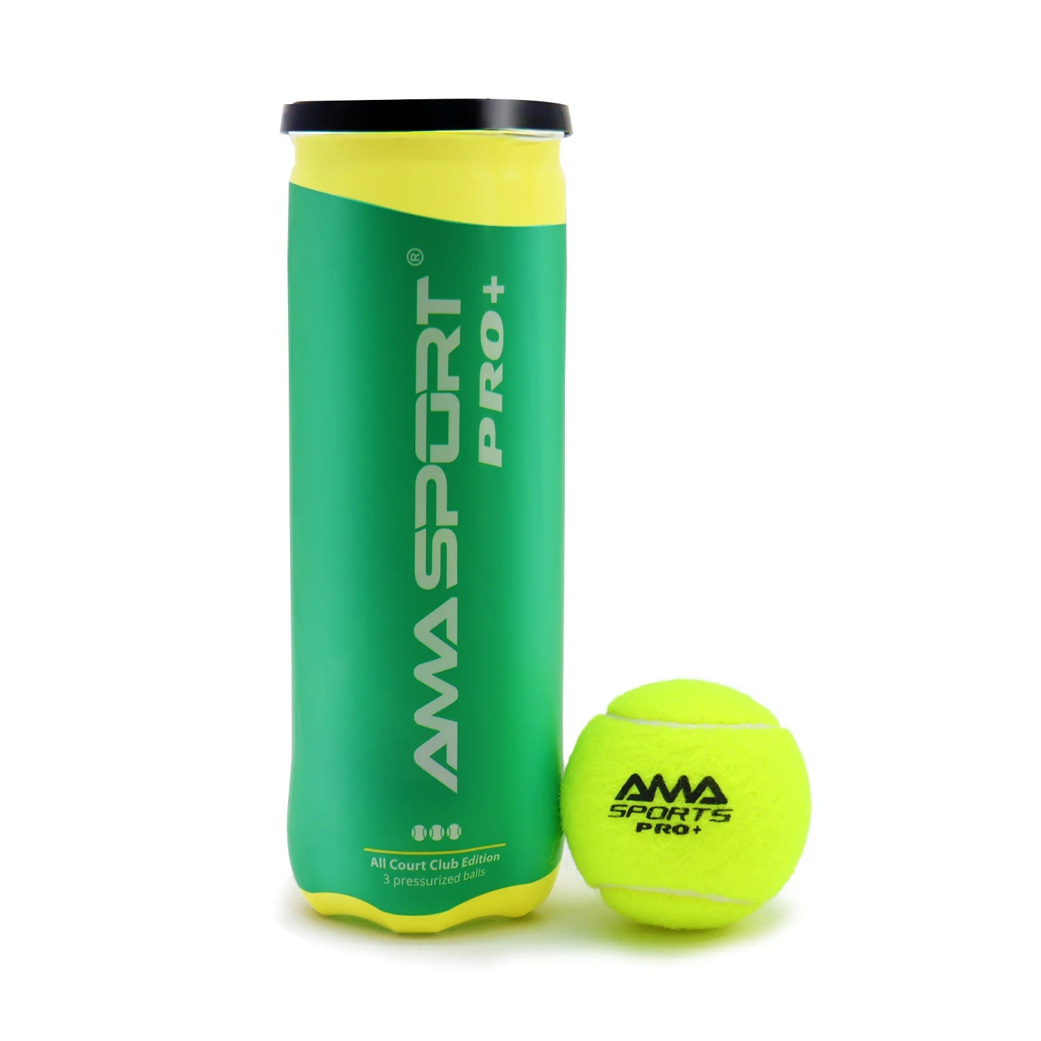 Padel Balls Pack of 3-Durable Tournament Grade Padel Balls - Optimal Bounce Padel Balls for Professional and Amateur Players