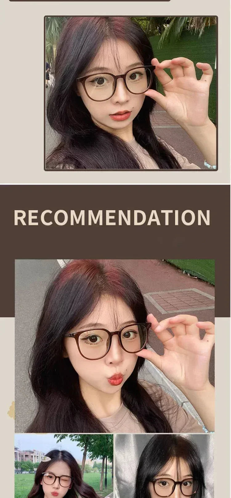 Ultralight Women Short-sighted Eyewear Unisex Round Myopia Glasses Blue Light Minus Diopter Eyeglasses Retro Clear Lens Glasses