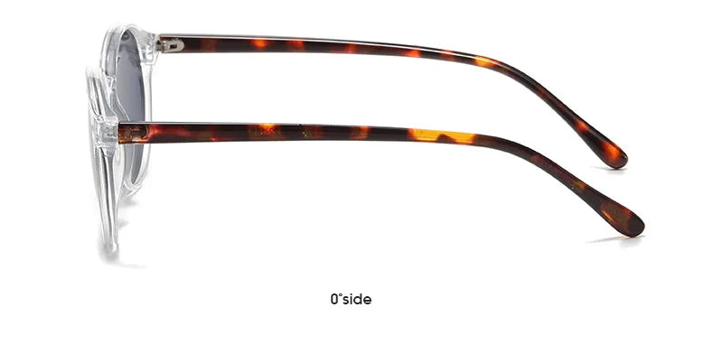 Retro Round Polarized Sunglasses Men Women Classic Leopard Frame Sun Glasses Fashion Black Driving Male Female Goggles UV400