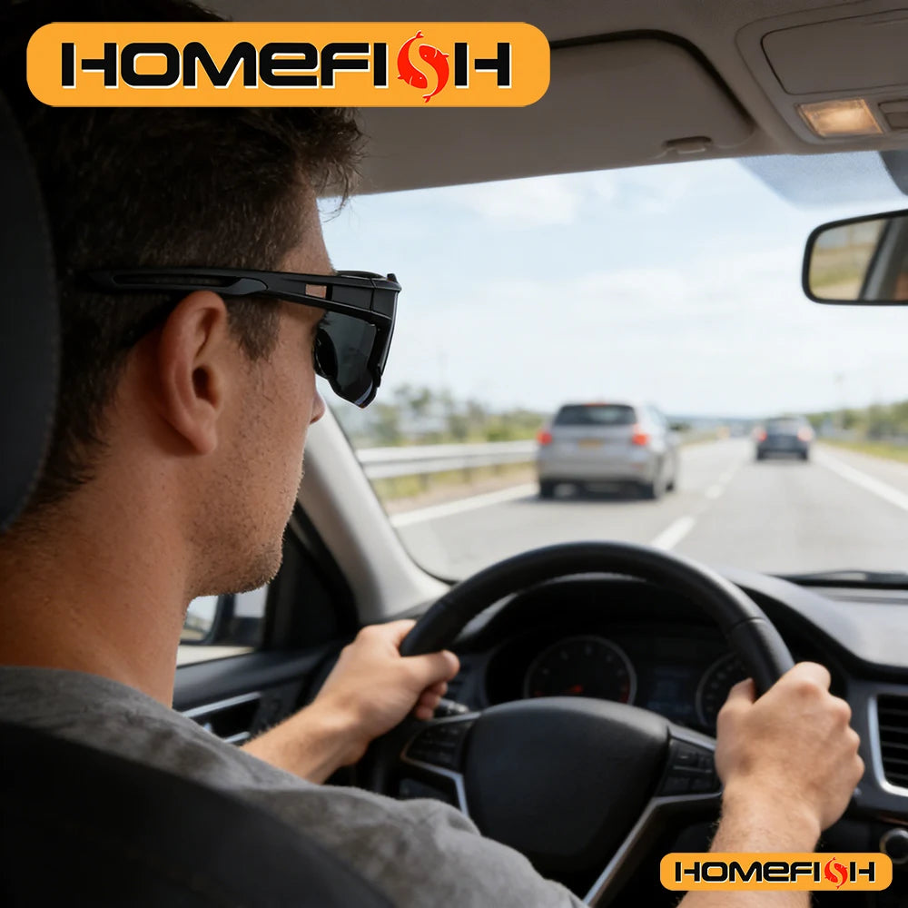 New European & American Men's Sports Sunglasses, One-Piece Windscreen Design for Outdoor Riding & Bicycle