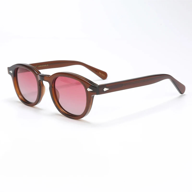 Johnny Depp Sunglasses Men Women Polarized Lemtosh Style Sun Glasses Brand Vintage Acetate Frame For Male Eyeglasses Eyewear