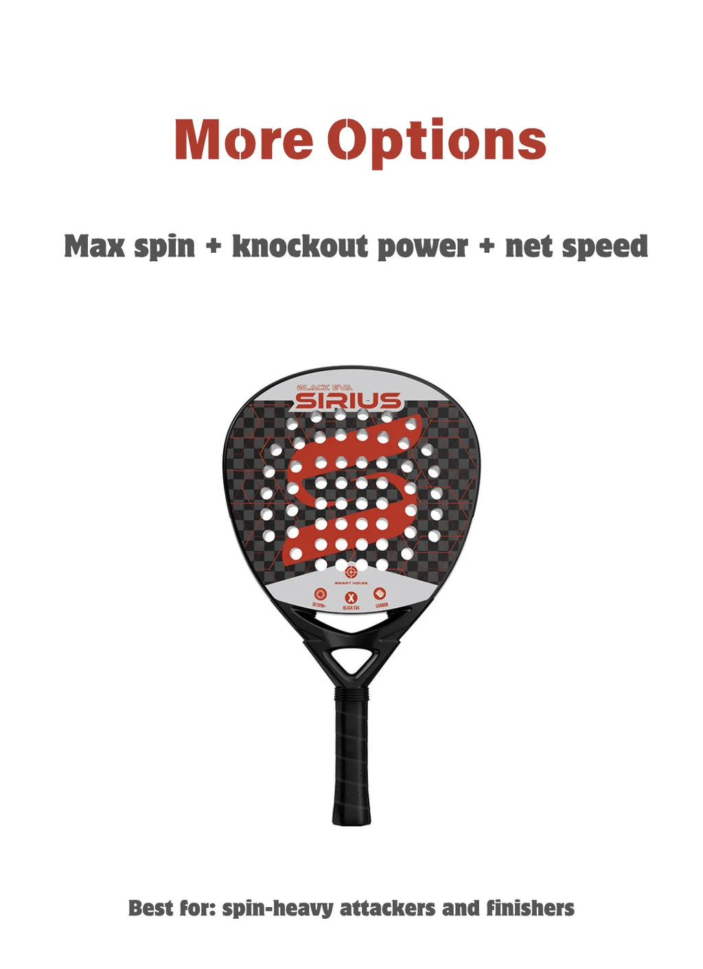 DUALE  FORCE II  3K T800 Padel Racket ,Combo Power and Control, Hybrid Padel for Intermediate and Advaced All-Court Players