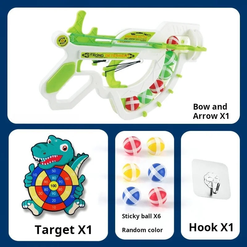 Montessori Throw Sport Slingshot Target Sticky Ball Dartboard Basketball Board Games Educational Outdoor Game Toy