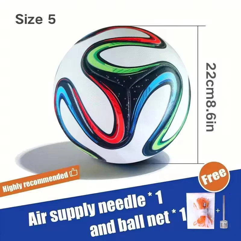 Football for Men and Women 2014 Match Size 5 Pu Adult Futebol Outdoor Sports Training Ball Professional Thickened Team Soccer