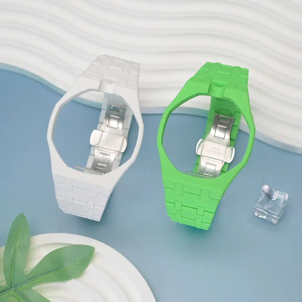Kit de modification de luxe pour Swatch X AP Royal Pop, boîtier céramique plastique, transformation en montre-bracelet