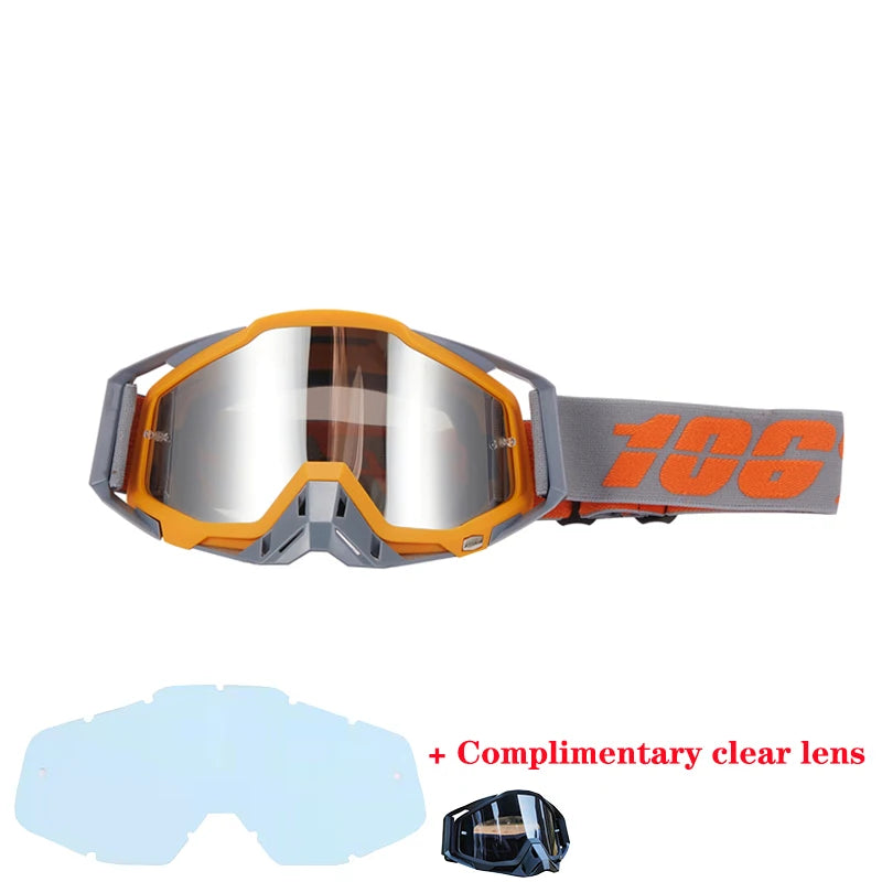 Lunettes de course de motocross pour hommes, lunettes de moto, lunettes de cyclisme, nouveau,
