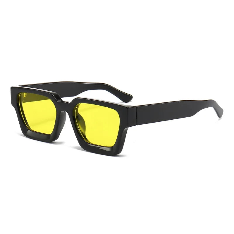KLASSNUM Men Square Frame Sunglasses 2026 Luxury Brand Designer Sun Glasses Retro Trendy Shades UV400 Unisex Women Glasses New
