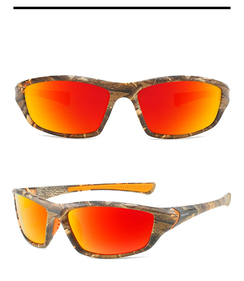 High Definition Polarized Sunglasses for Men Women Outdoor Sport Fishing Sun Glasses UV400 Protection Driving Eyeglasses
