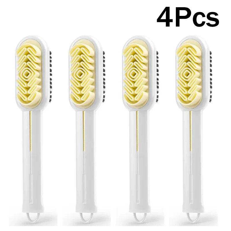 New Brush and Rubber Polish Eraser - Suede Multifunctional 2-in-1 Suede Shoe Nubuck Cleaning and Cleaner Tool for Shoes