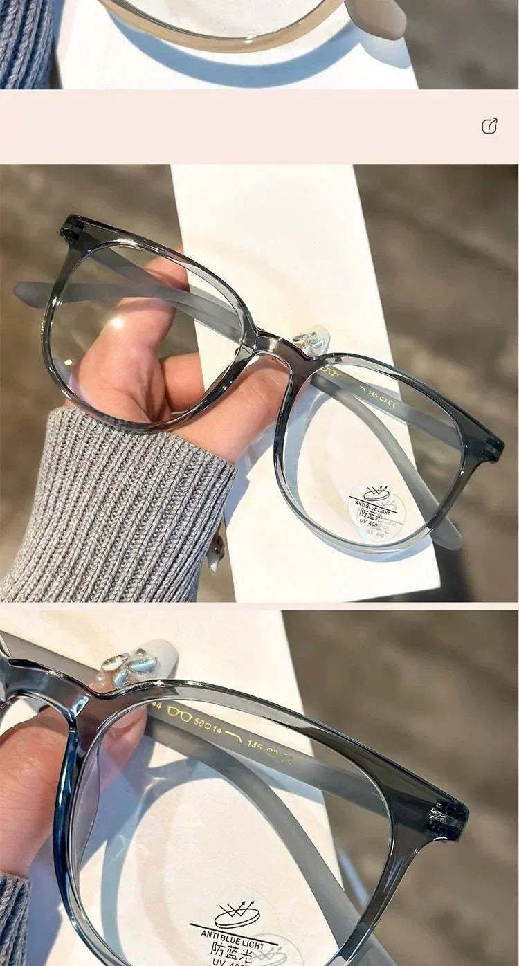 Ultralight Women Short-sighted Eyewear Unisex Round Myopia Glasses Blue Light Minus Diopter Eyeglasses Retro Clear Lens Glasses