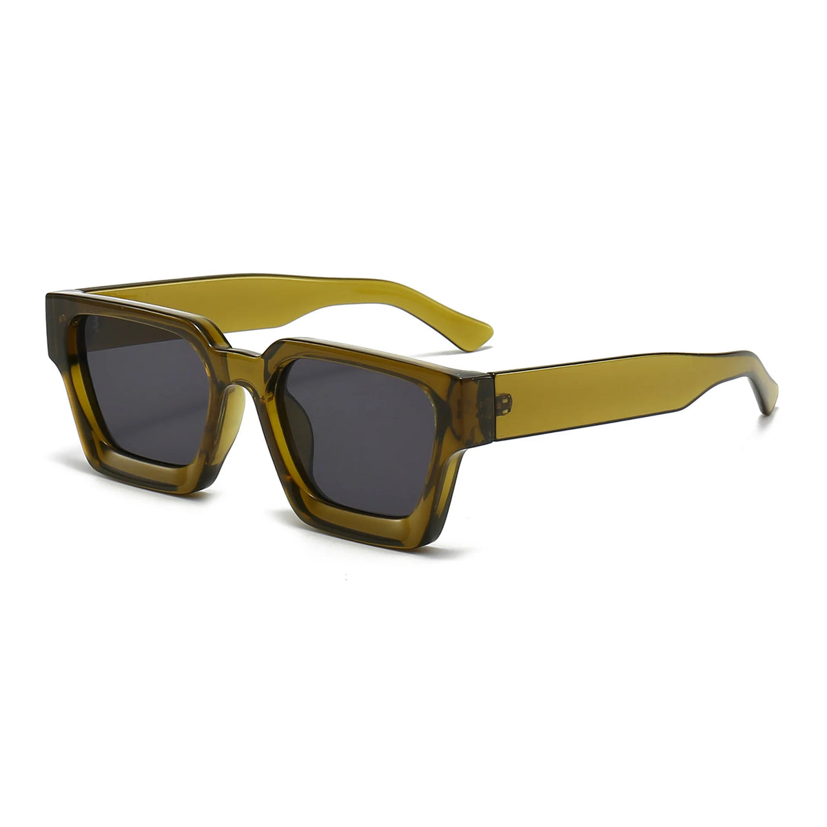 KLASSNUM Men Square Frame Sunglasses 2026 Luxury Brand Designer Sun Glasses Retro Trendy Shades UV400 Unisex Women Glasses New