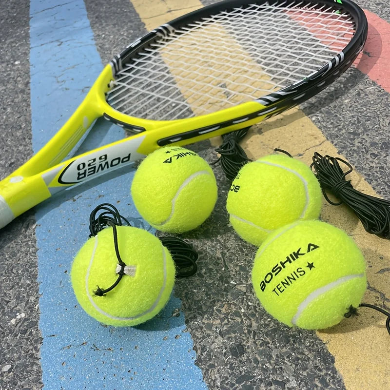 Tennis Ball with String for Single Player Training, High Elasticity and Durable Sports Tennis Ball