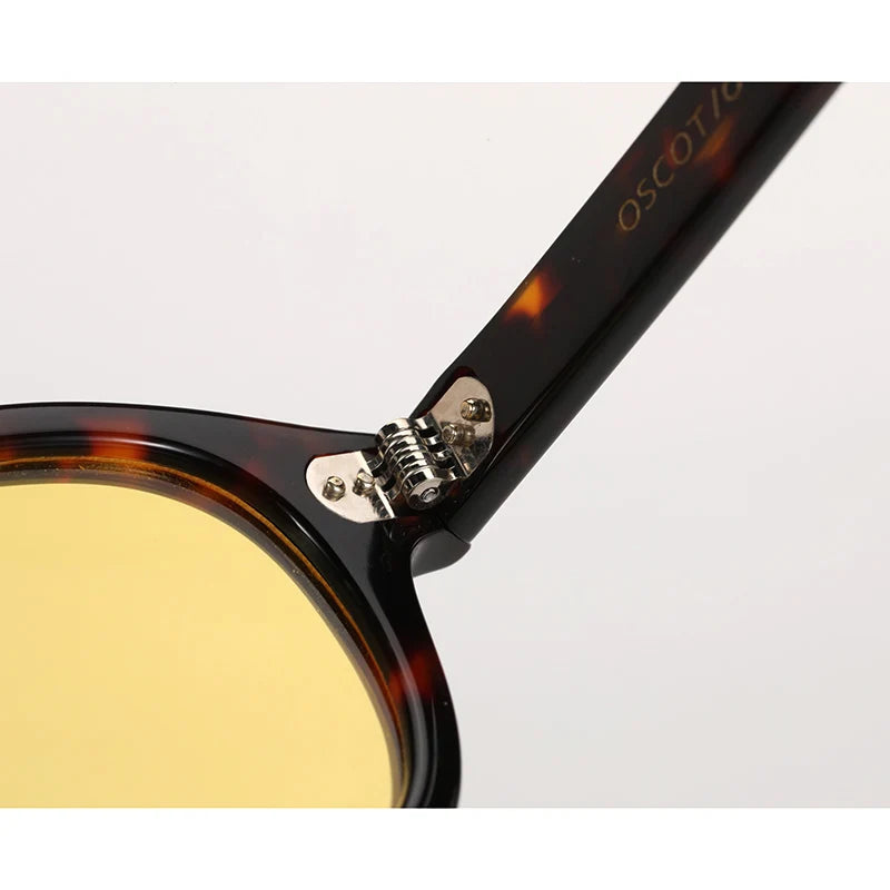 Lemtosh Sunglasses Man Johnny Depp Polarized Sun Glasses Woman Luxury Brand Vintage Acetate Frame Driver's Shade