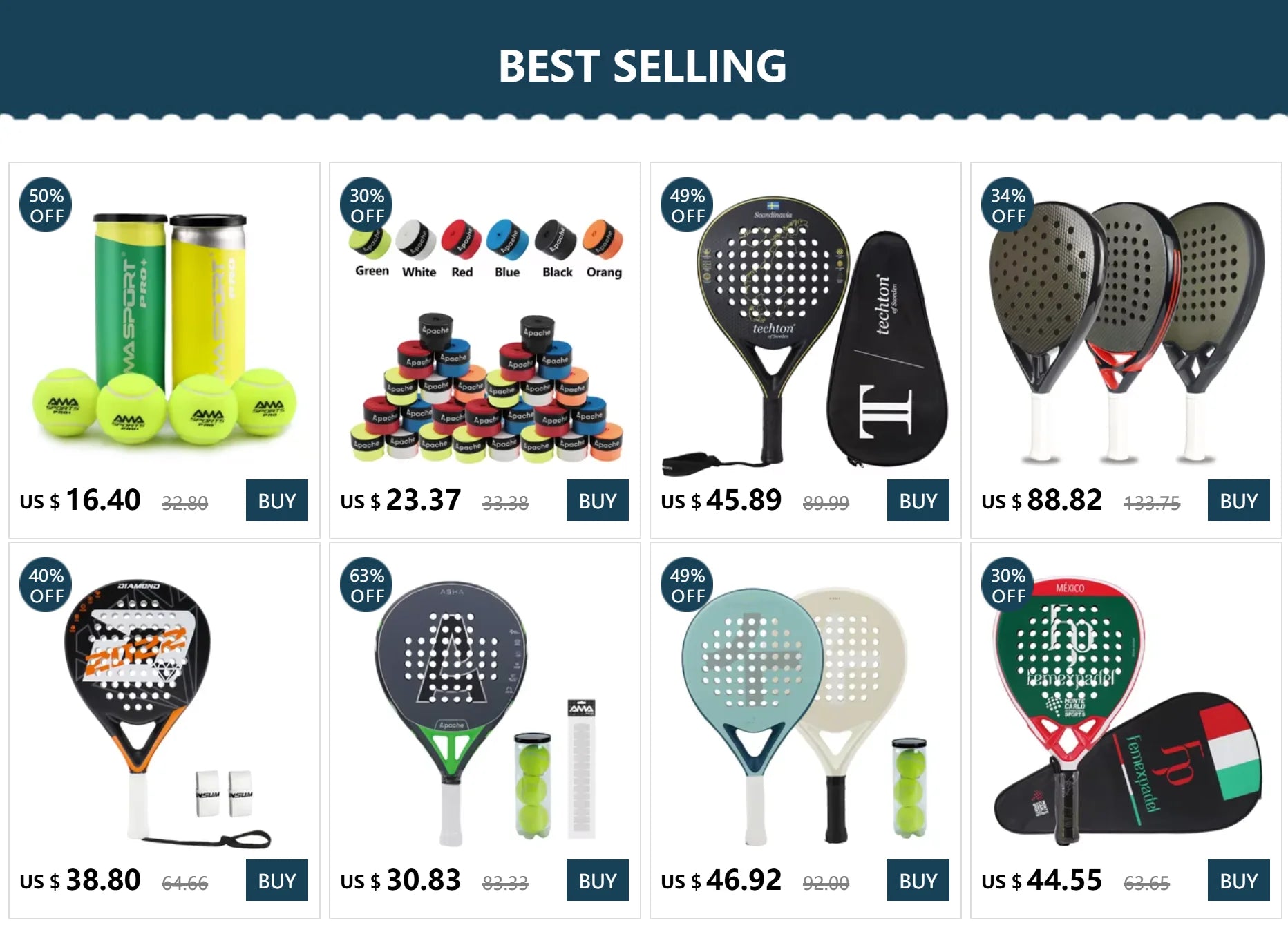 Padel Paddle 3K/18K Carbon Fiber EVA Soft Surface Teardrop Shape with Bag Round Raquette Racket