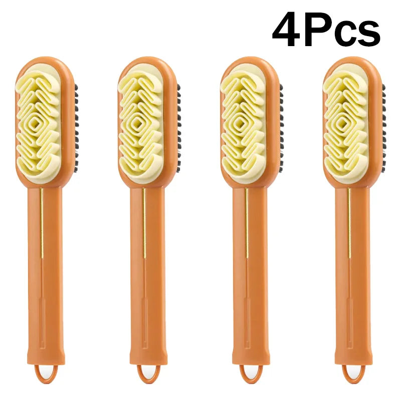 New Brush and Rubber Polish Eraser - Suede Multifunctional 2-in-1 Suede Shoe Nubuck Cleaning and Cleaner Tool for Shoes