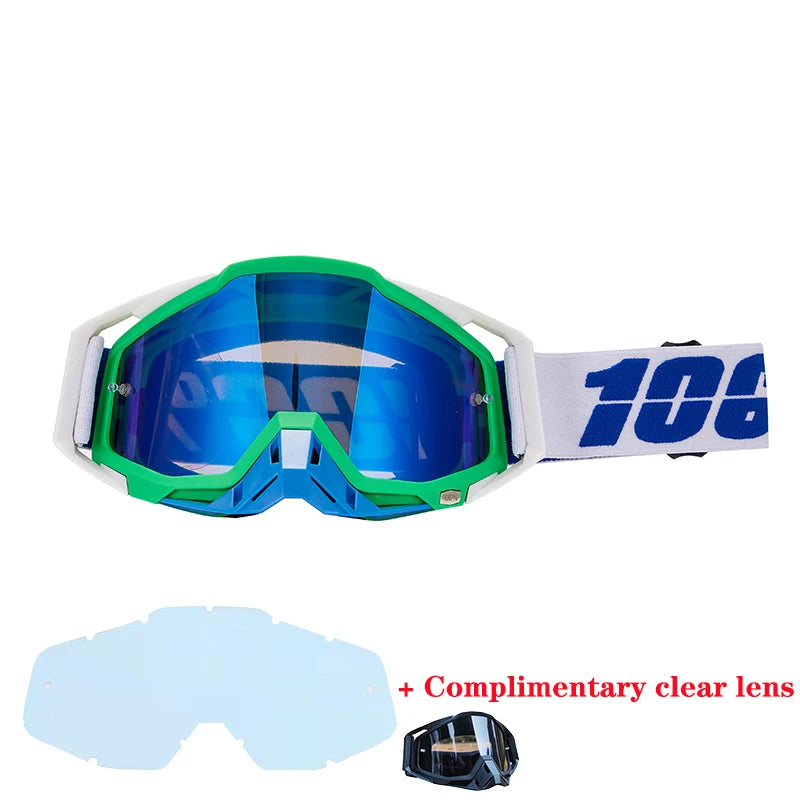 Lunettes de course de motocross pour hommes, lunettes de moto, lunettes de cyclisme, nouveau,