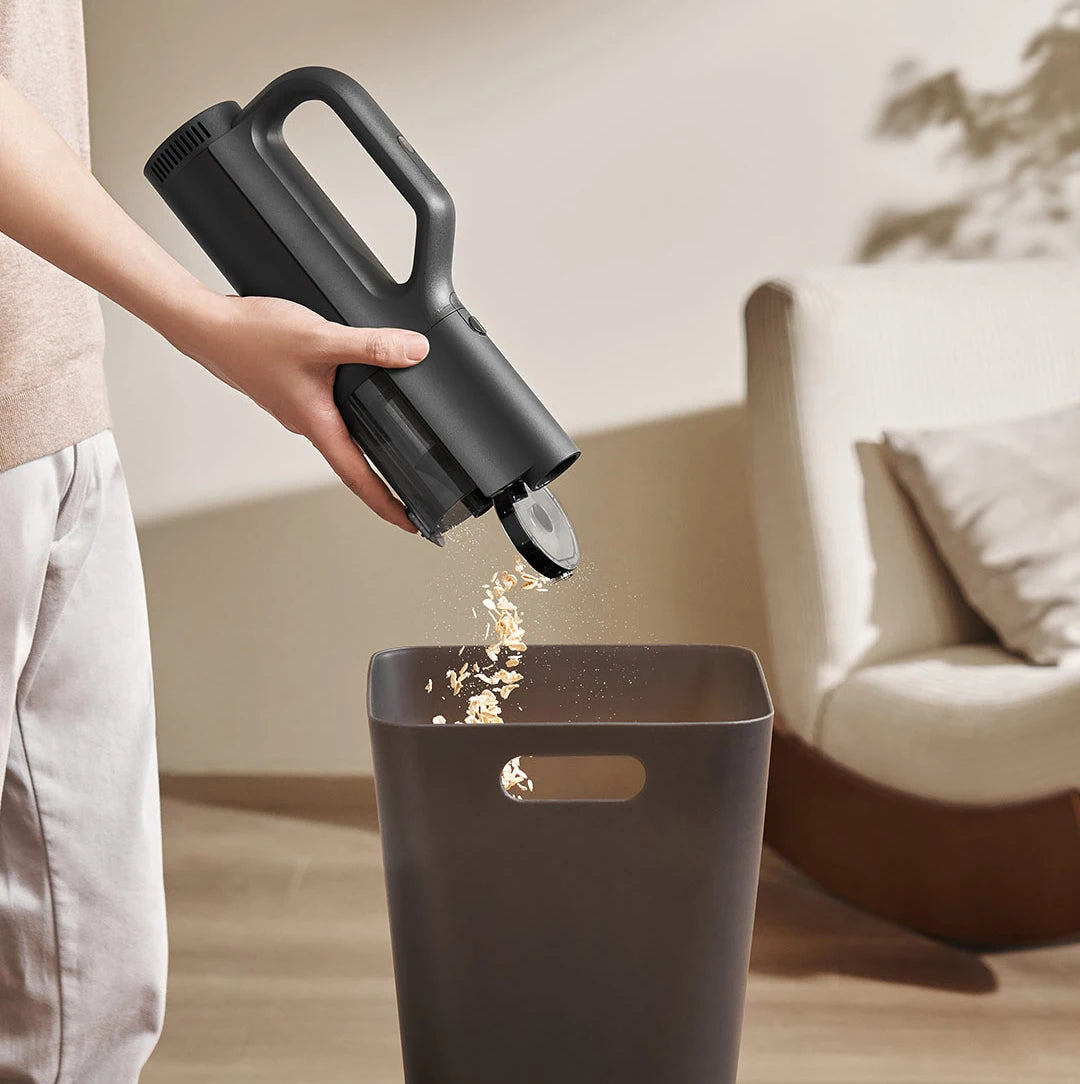 MIJIA Car Vacuum Cleaner 21kPa Suction,Type-C Fast Charg,150mL Dust Cup,For Home Wireless Vacuum Cleaners,2400mAh Battery
