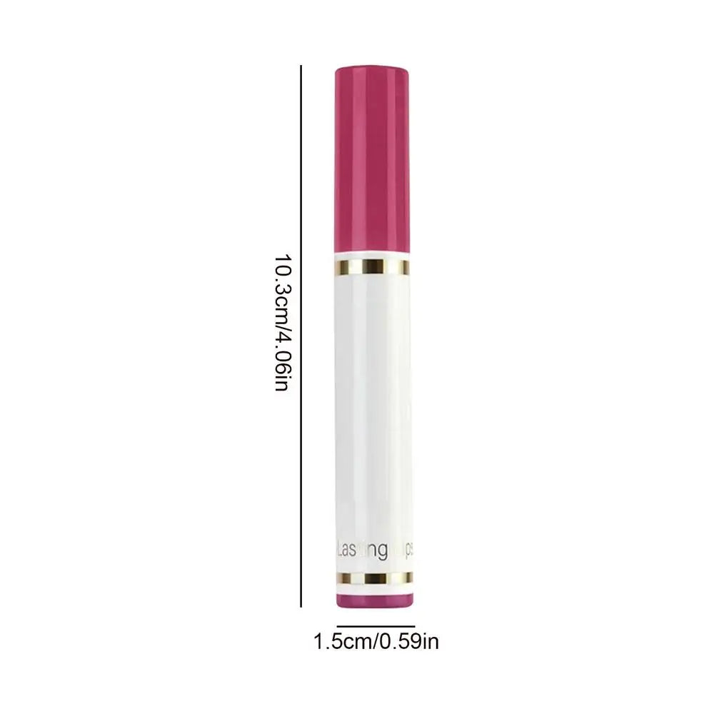 Crayon à lèvres mat 6 couleurs, longue tenue et waterproof, marqueur teinté pour lèvres