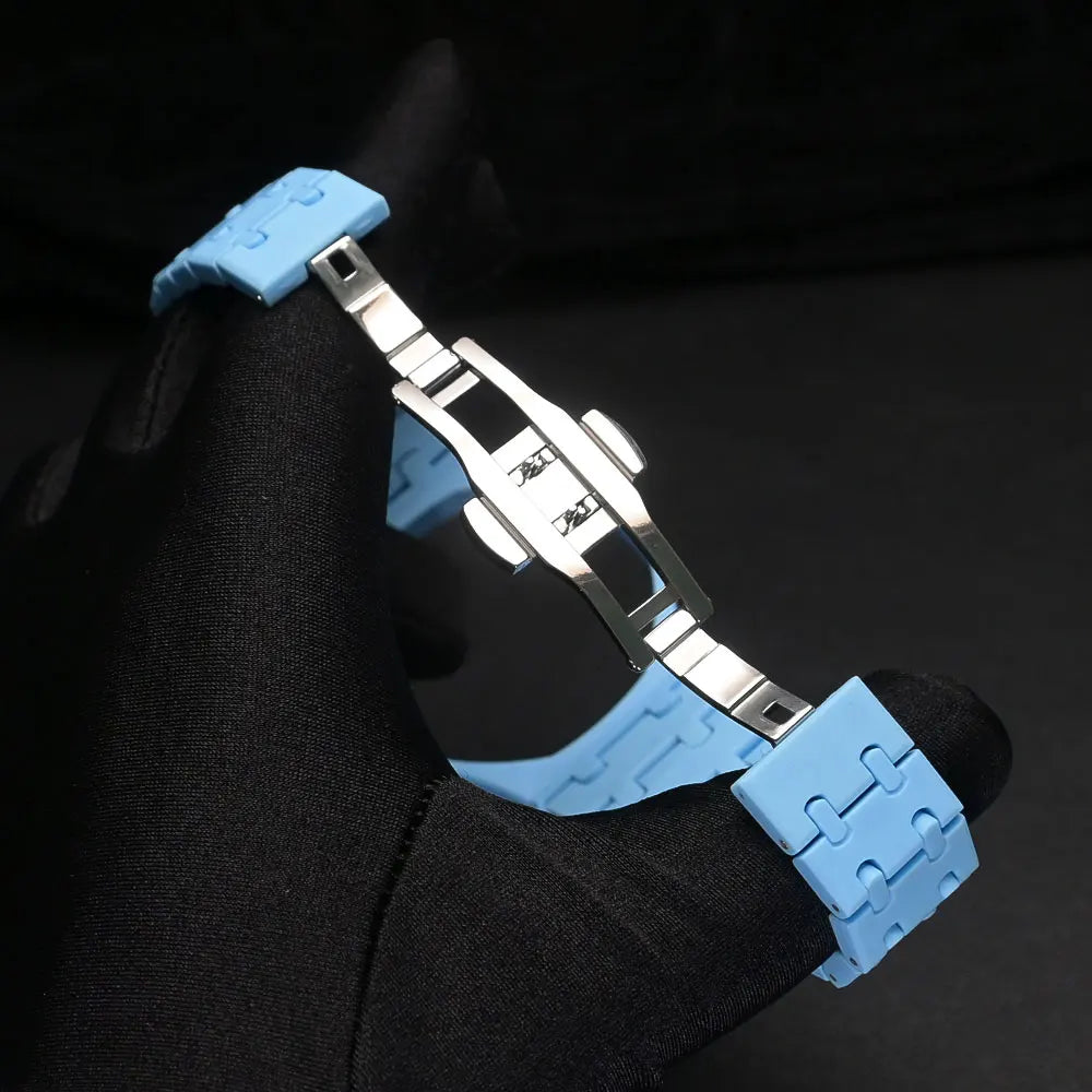 Luxury Modification Kit for Swatch X AP Royal POP Plastic Ceramics Watch Case Strap Pocket Changer To Wristwatch