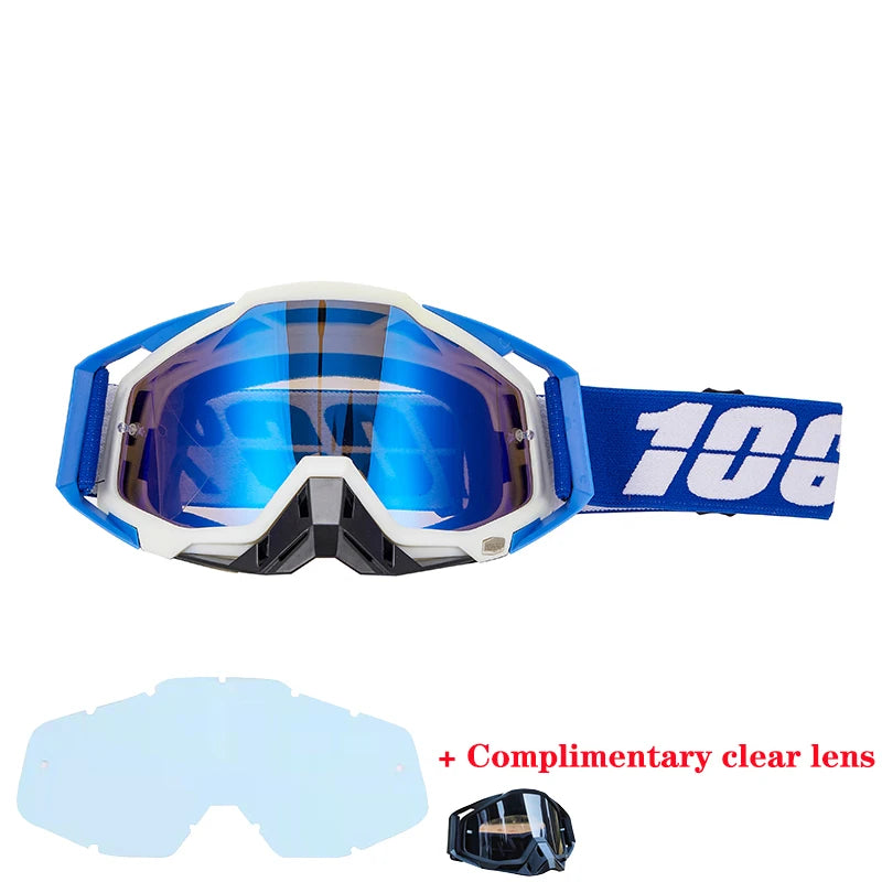 Lunettes de course de motocross pour hommes, lunettes de moto, lunettes de cyclisme, nouveau,