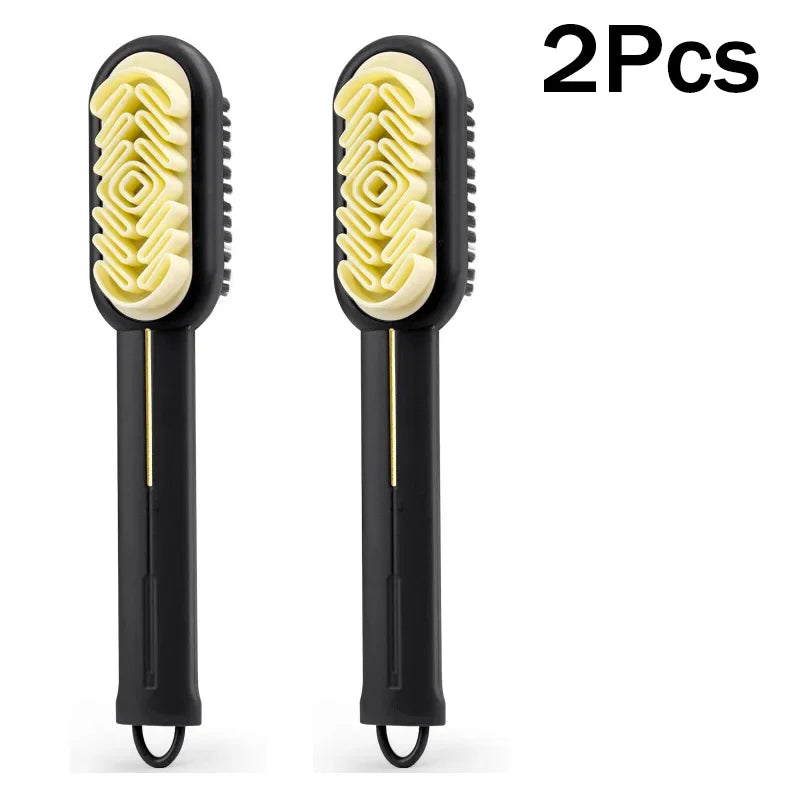 New Brush and Rubber Polish Eraser - Suede Multifunctional 2-in-1 Suede Shoe Nubuck Cleaning and Cleaner Tool for Shoes