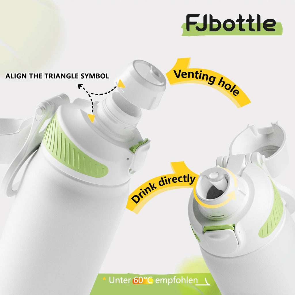 Fjbottle Magnetic Thermal Water bottle Leakproof Portable Thermo bottle For Sports Travel Camping 600ml/1000ml