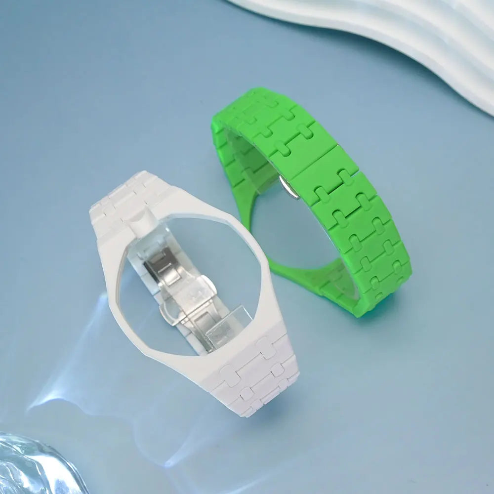 Kit de modification de luxe pour Swatch X AP Royal Pop, boîtier céramique plastique, transformation en montre-bracelet