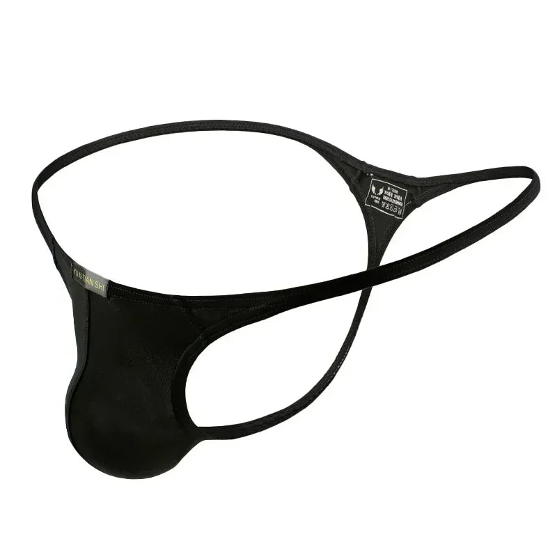 Strings et tangas pour homme, taille basse, sous-vêtements respirants et sexy
