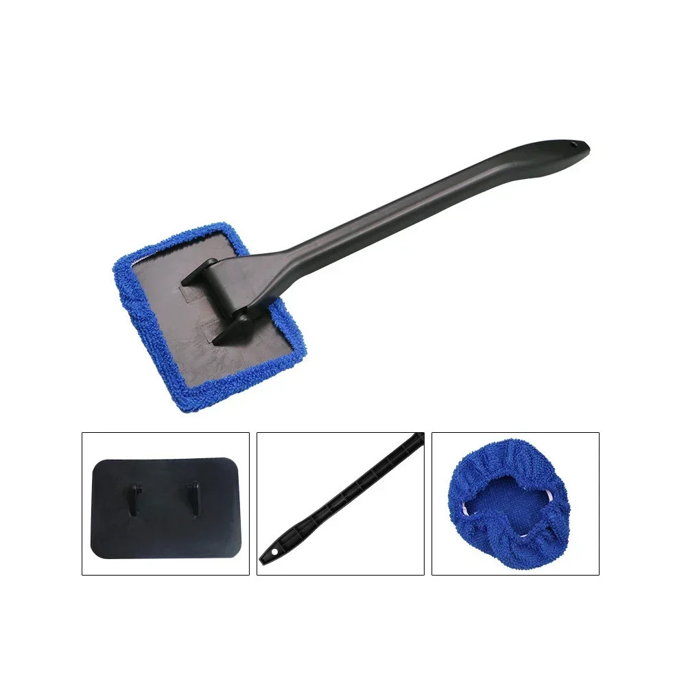 Essuie-glace de voiture, brosse de nettoyage désembuage, outil d'essuie-glace de fenêtre avant de voiture,artefacts de nettoyage
