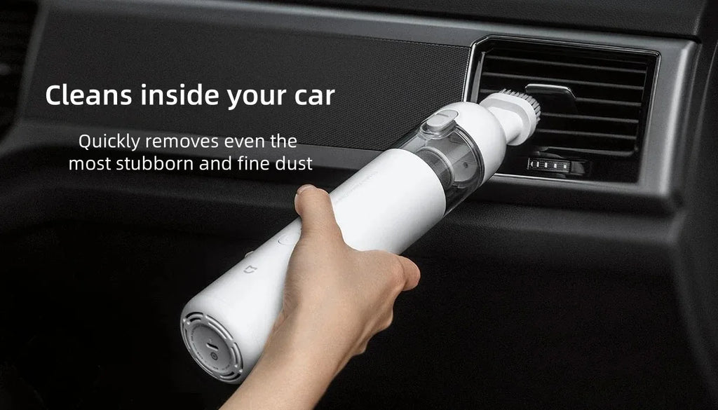 Original NEW MIJIA Portable Handheld Vacuum Cleaner For Home Car Mini Wireless Dust Catcher Collector 13000PA Cyclone Suction CN