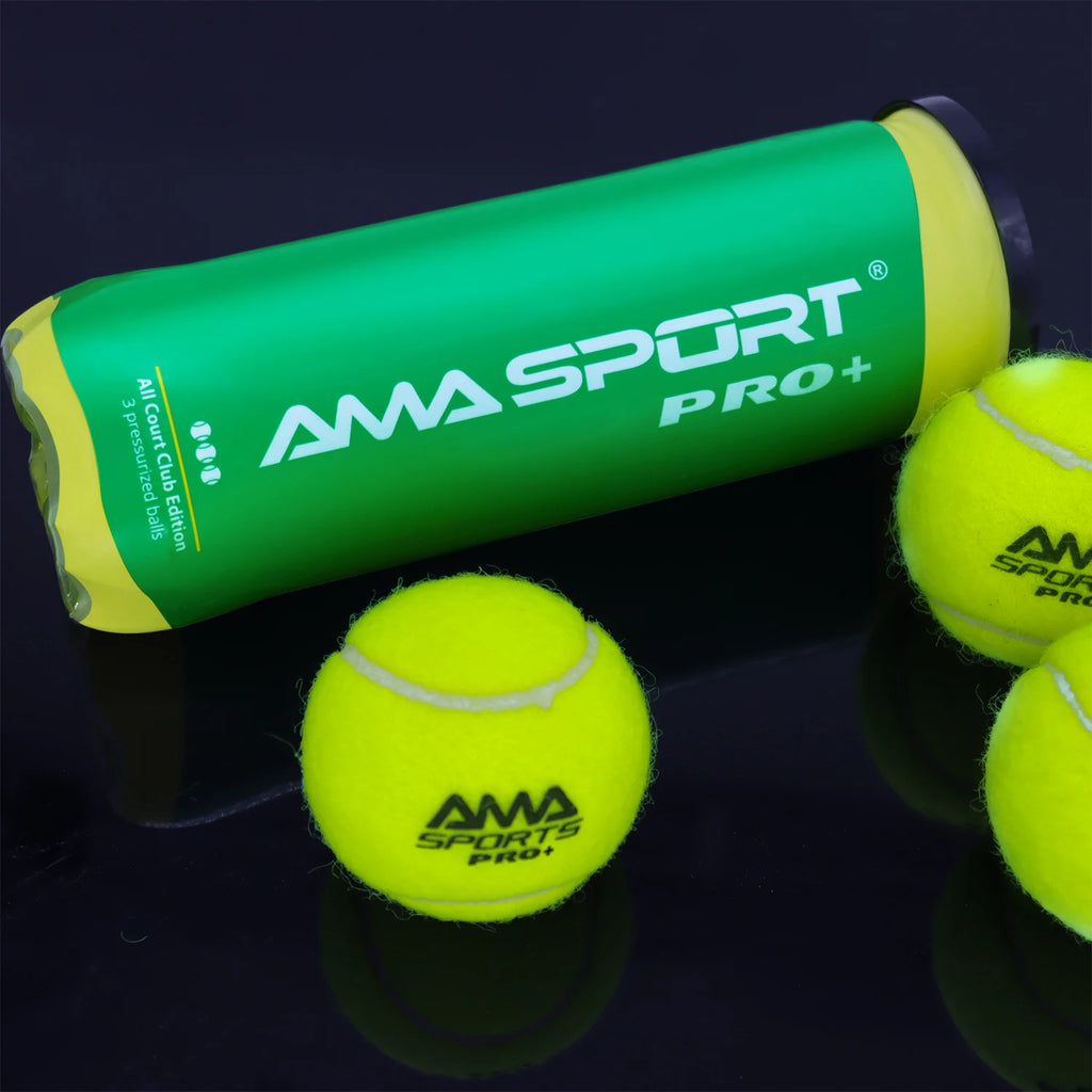 Padel Balls Pack of 3-Durable Tournament Grade Padel Balls - Optimal Bounce Padel Balls for Professional and Amateur Players