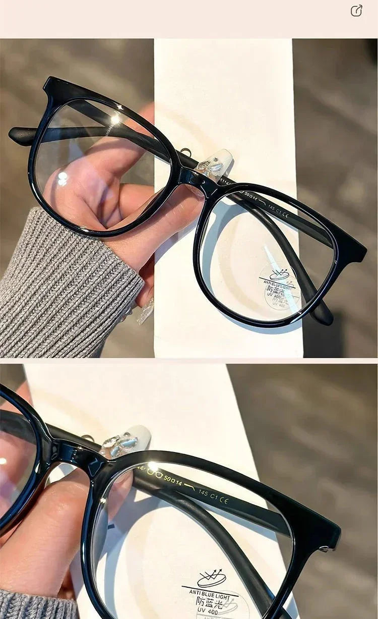 Ultralight Women Short-sighted Eyewear Unisex Round Myopia Glasses Blue Light Minus Diopter Eyeglasses Retro Clear Lens Glasses