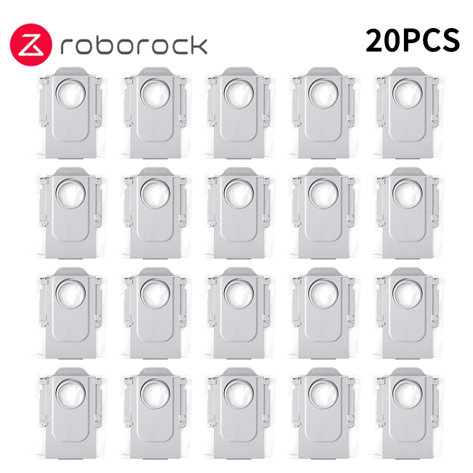 Roborock S8 MaxV Ultra Robot Vacuum Spare Parts Main Side Brushes Mop Cloths HEPA Filters Dust Bags Accessories