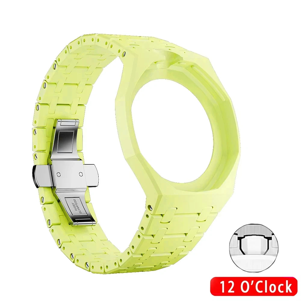 Kit de modification de luxe pour Swatch X AP Royal Pop, boîtier céramique plastique, transformation en montre-bracelet