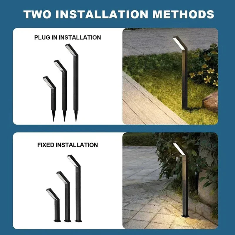 Solar Pathway Lights Outdoor Bright Solar Light IP65Waterproof Solar Powered Garden Lamp for Outside Walkway Patio Path Driveway